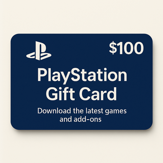 PlayStation Gift Card – $100 (Instant Delivery)